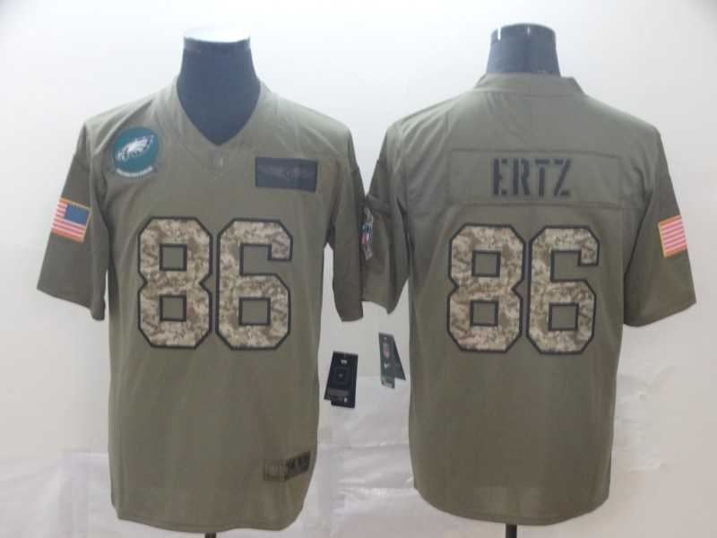 Nike Eagles 86 Zach Ertz 2019 Olive Camo Salute To Service Limited Jersey,We sell and wholesale Nike Eagles 86 Zach Ertz 2019 Olive Camo Salute To Service Limited Jersey on line form chian!